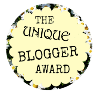 Unique Blogger award